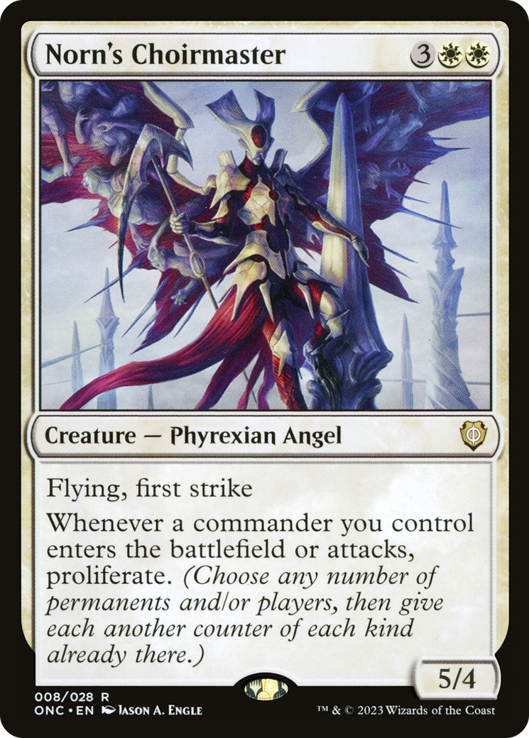 Norn's Choirmaster [Phyrexia: All Will Be One Commander] | GnG Games