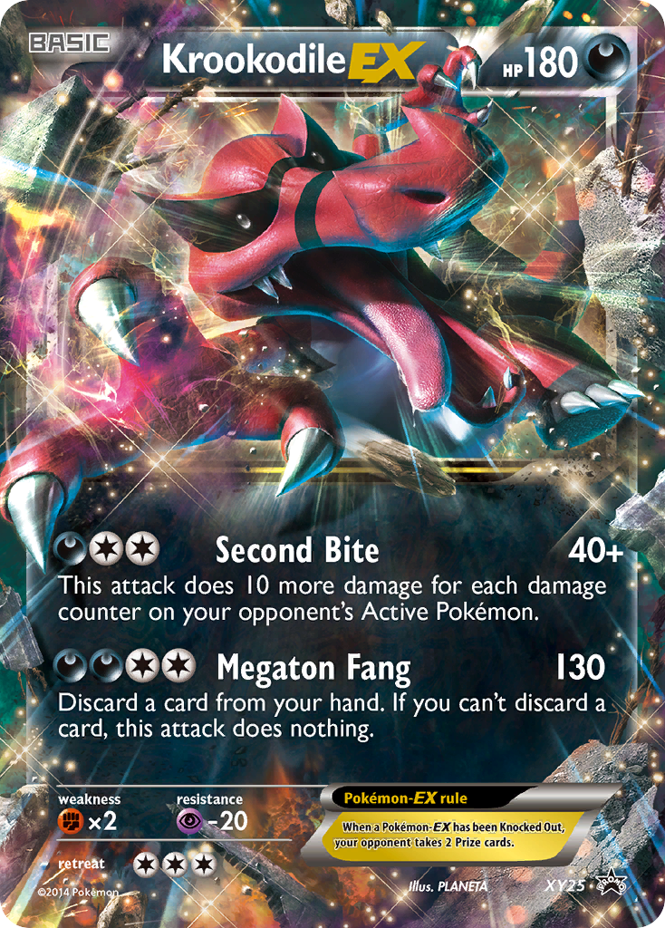 Krookodile EX (XY25) [XY: Black Star Promos] | GnG Games