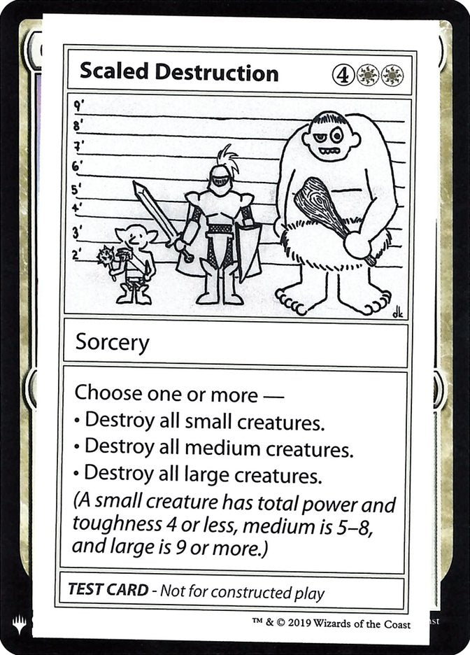 Scaled Destruction [Mystery Booster Playtest Cards] | GnG Games