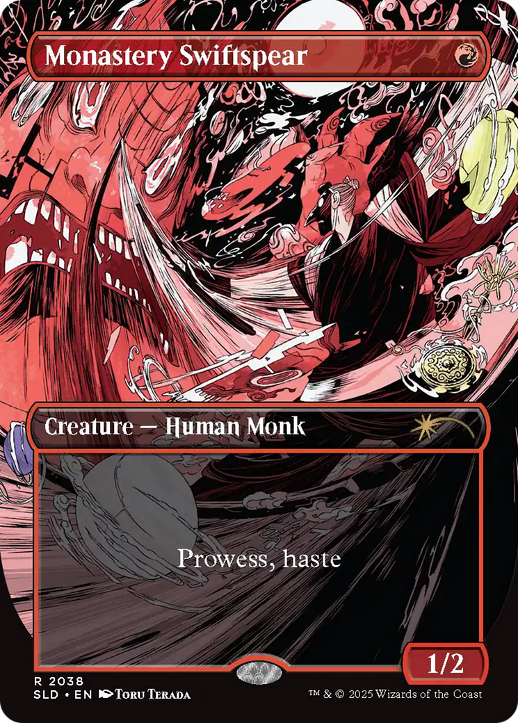 Monastery Swiftspear (2038) (Rainbow Foil) [Secret Lair Drop Series] | GnG Games