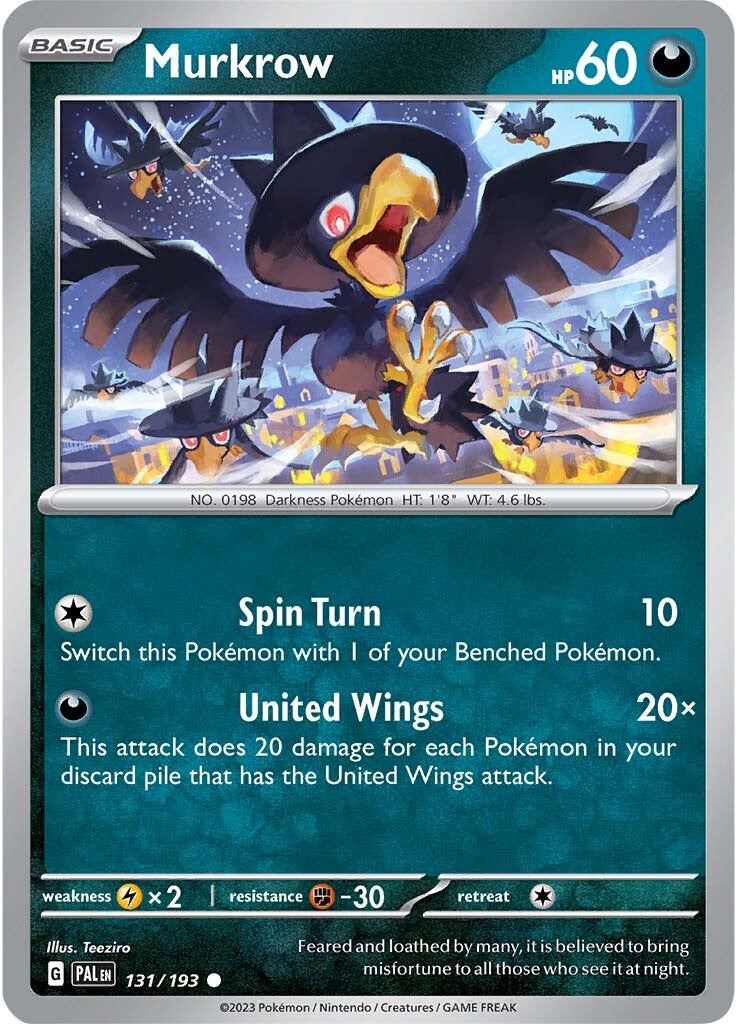 Murkrow (131/193) [Scarlet & Violet: Paldea Evolved] | GnG Games