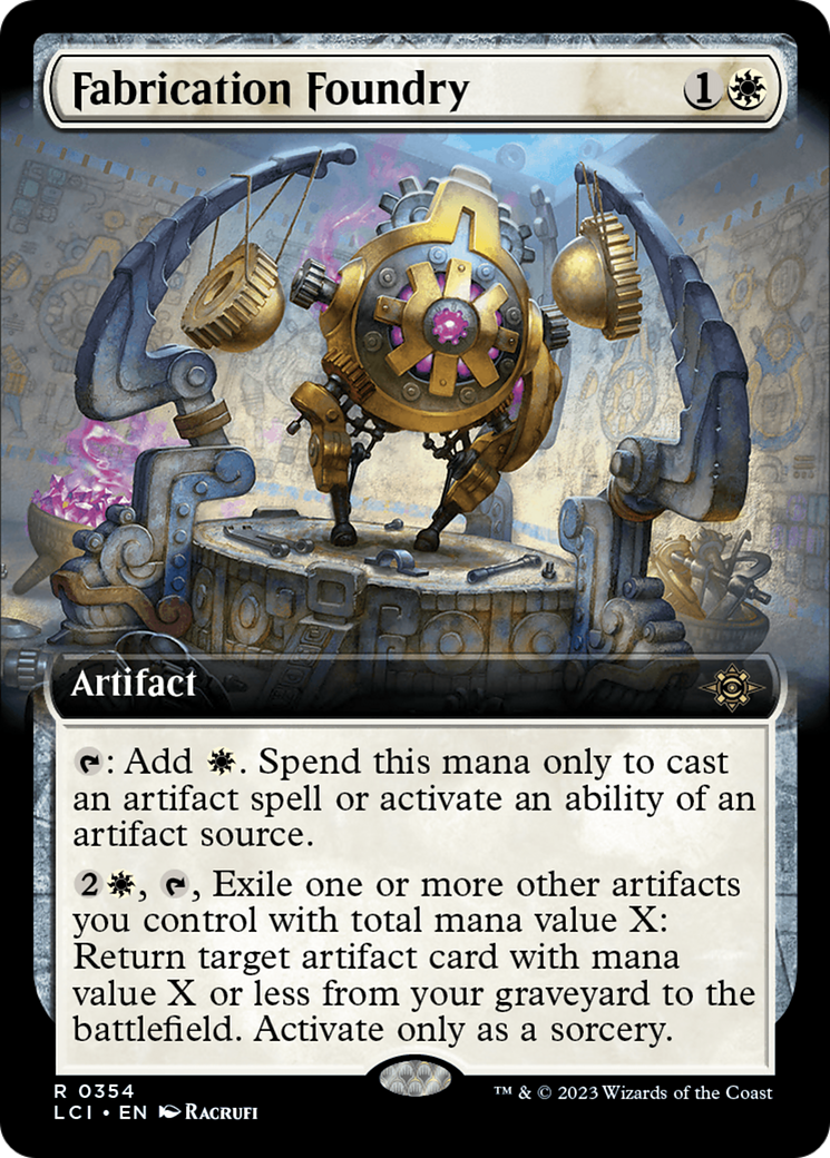 Fabrication Foundry (Extended Art) [The Lost Caverns of Ixalan] | GnG Games