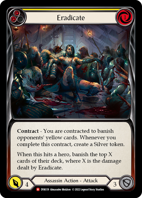 Eradicate [DYN119] (Dynasty)  Rainbow Foil | GnG Games
