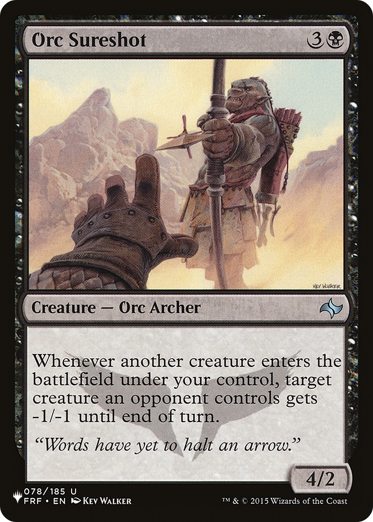 Orc Sureshot [The List] | GnG Games