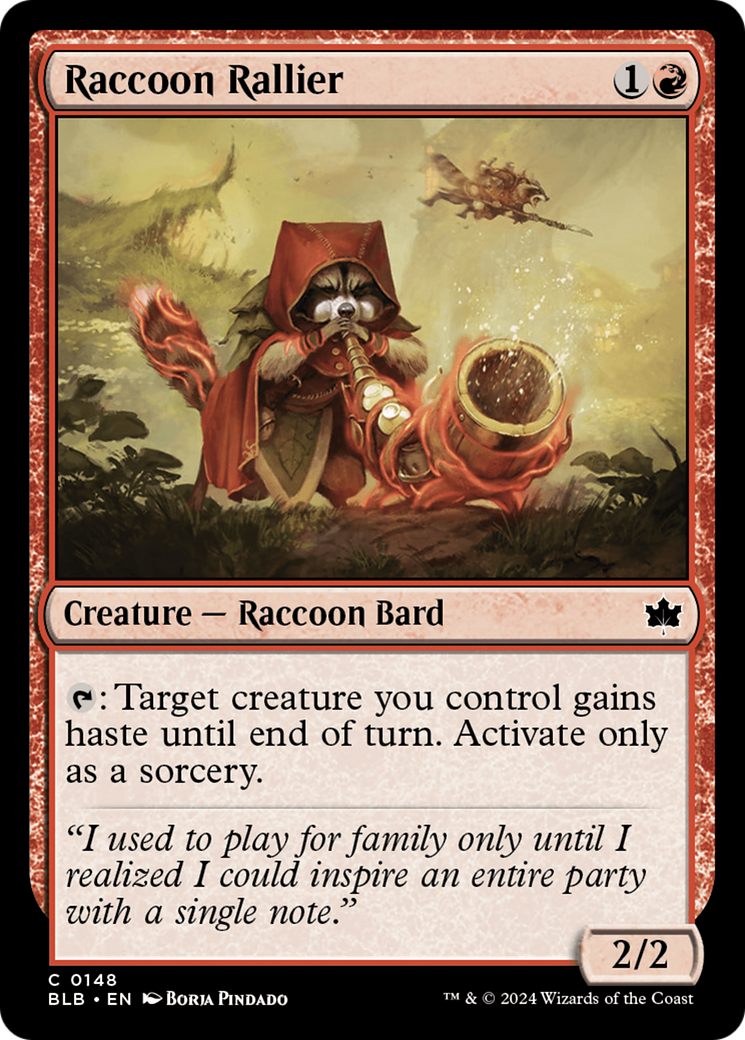 Raccoon Rallier [Bloomburrow] | GnG Games