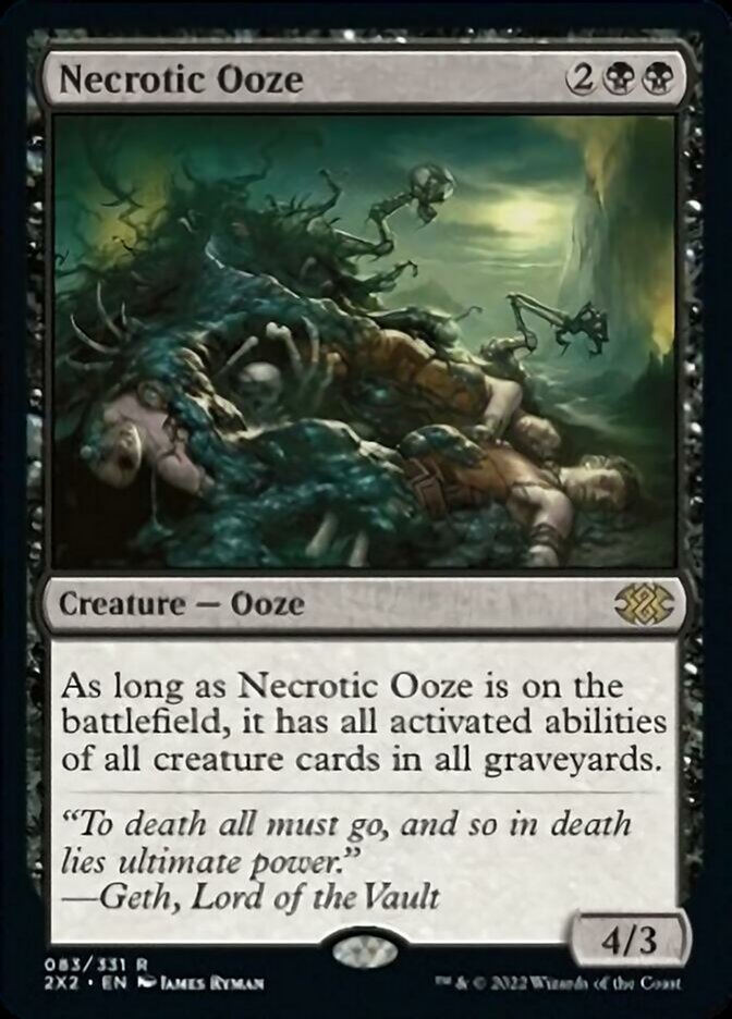 Necrotic Ooze [Double Masters 2022] | GnG Games