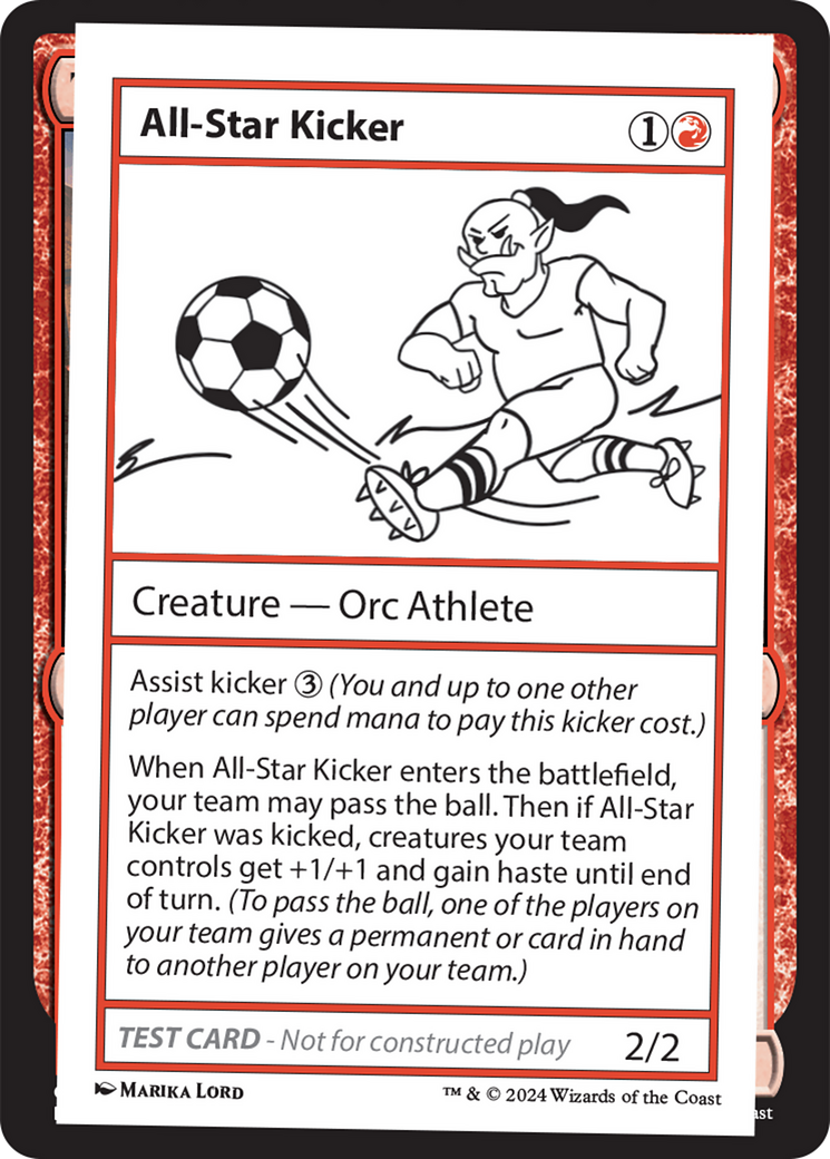 All-Star Kicker [Mystery Booster 2 Playtest Cards] | GnG Games