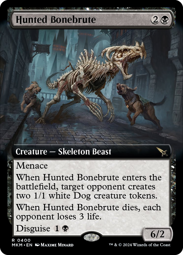 Hunted Bonebrute (Extended Art) [Murders at Karlov Manor] | GnG Games