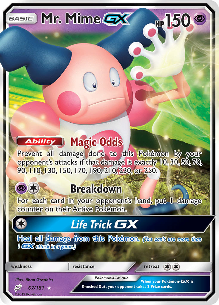 Mr. Mime GX (67/181) [Sun & Moon: Team Up] | GnG Games