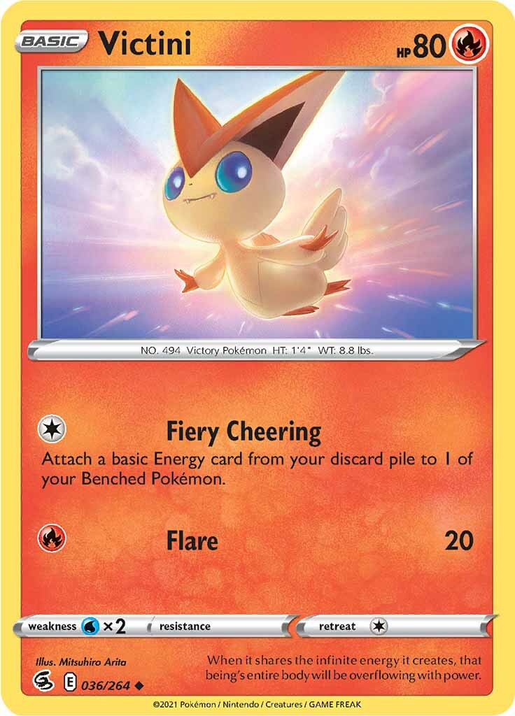 Victini (036/264) [Sword & Shield: Fusion Strike] | GnG Games