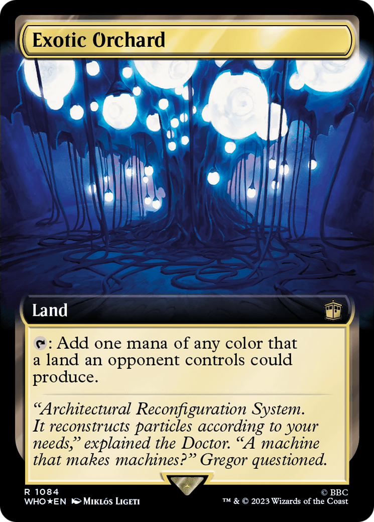 Exotic Orchard (Extended Art) (Surge Foil) [Doctor Who] | GnG Games