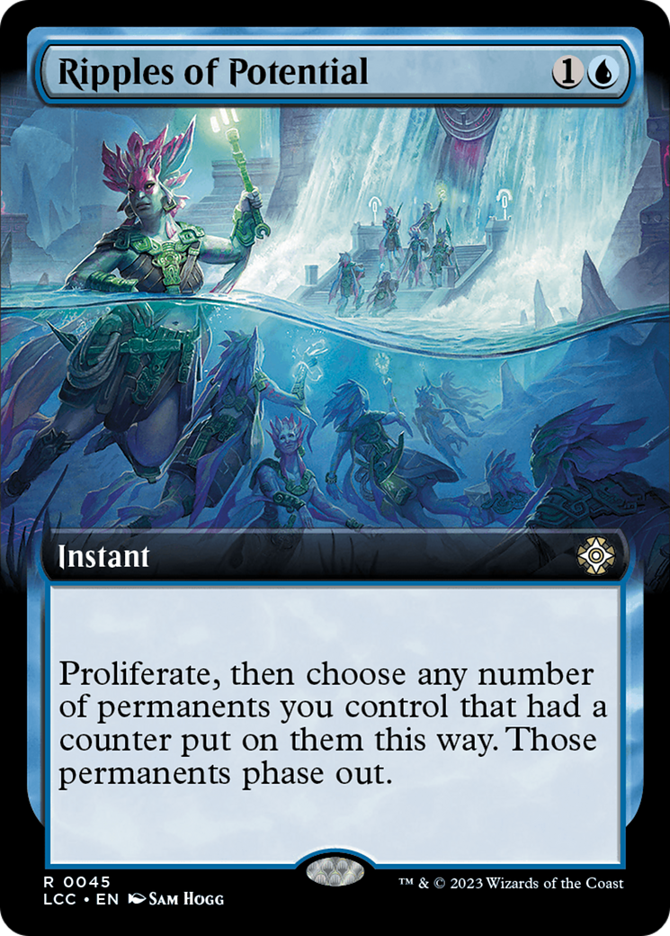Ripples of Potential (Extended Art) [The Lost Caverns of Ixalan Commander] | GnG Games