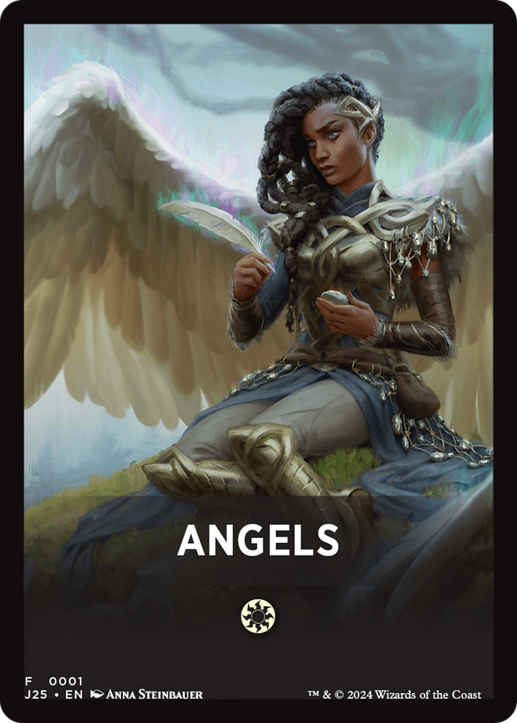 Angels Theme Card [Foundations Jumpstart Front Cards] | GnG Games