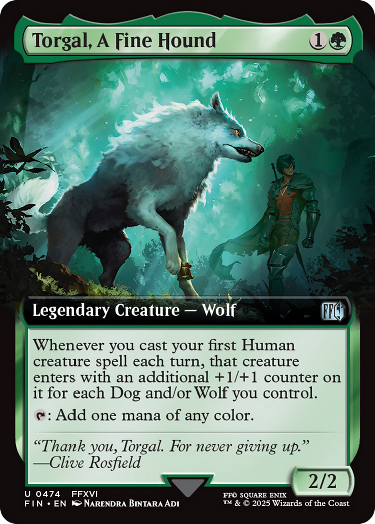 Torgal, A Fine Hound (Extended Art) [FINAL FANTASY] | GnG Games
