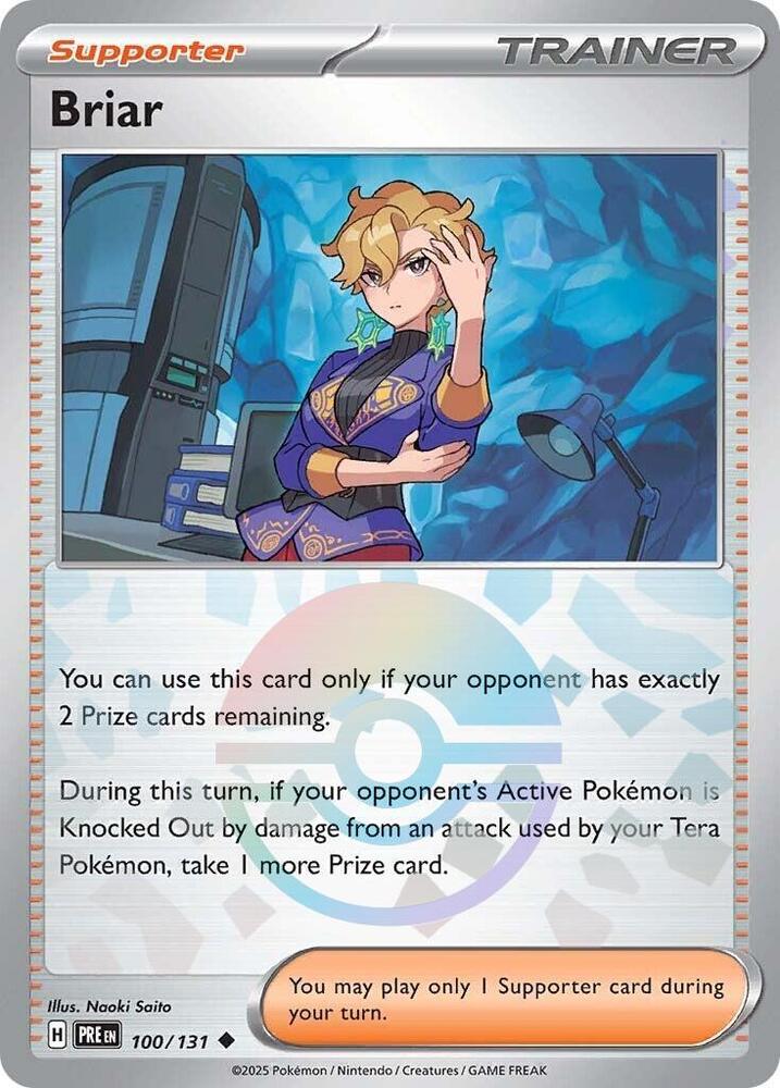 Briar (100/131) (Poke Ball Pattern) [Scarlet & Violet: Prismatic Evolutions] | GnG Games