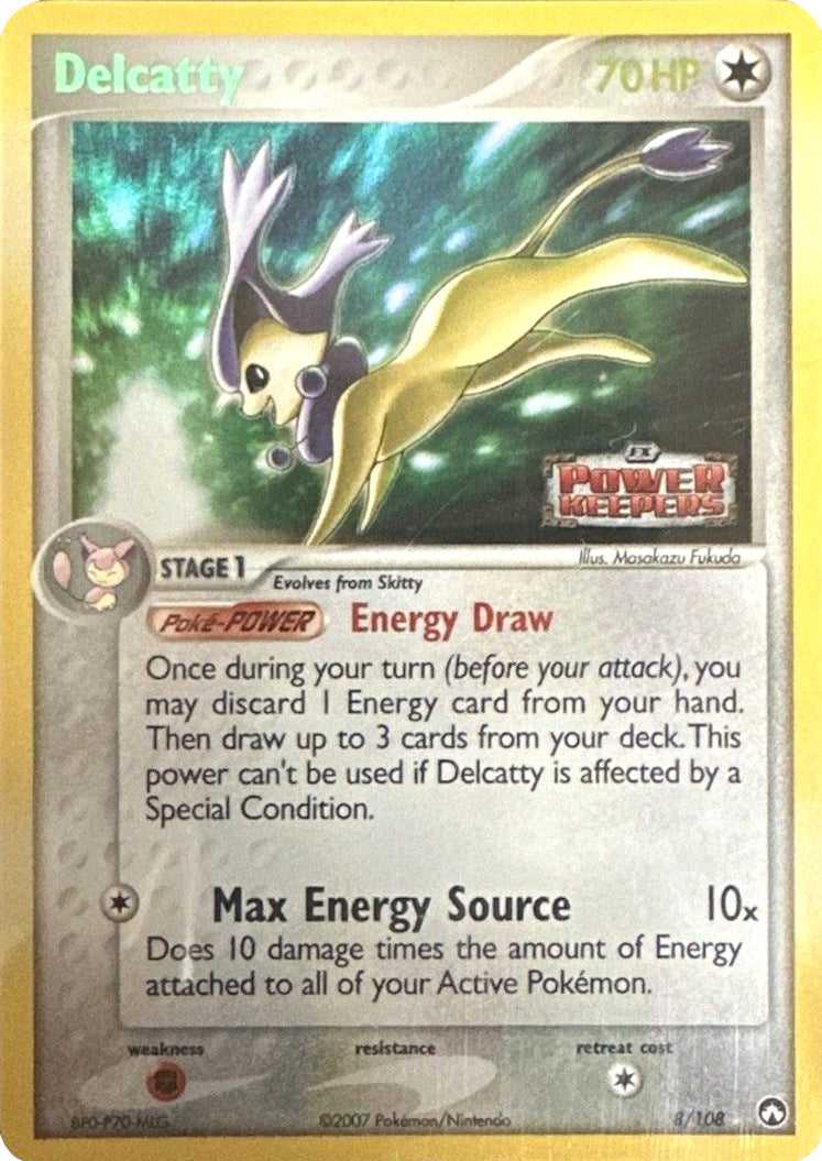 Delcatty (8/108) (Stamped) [EX: Power Keepers] | GnG Games