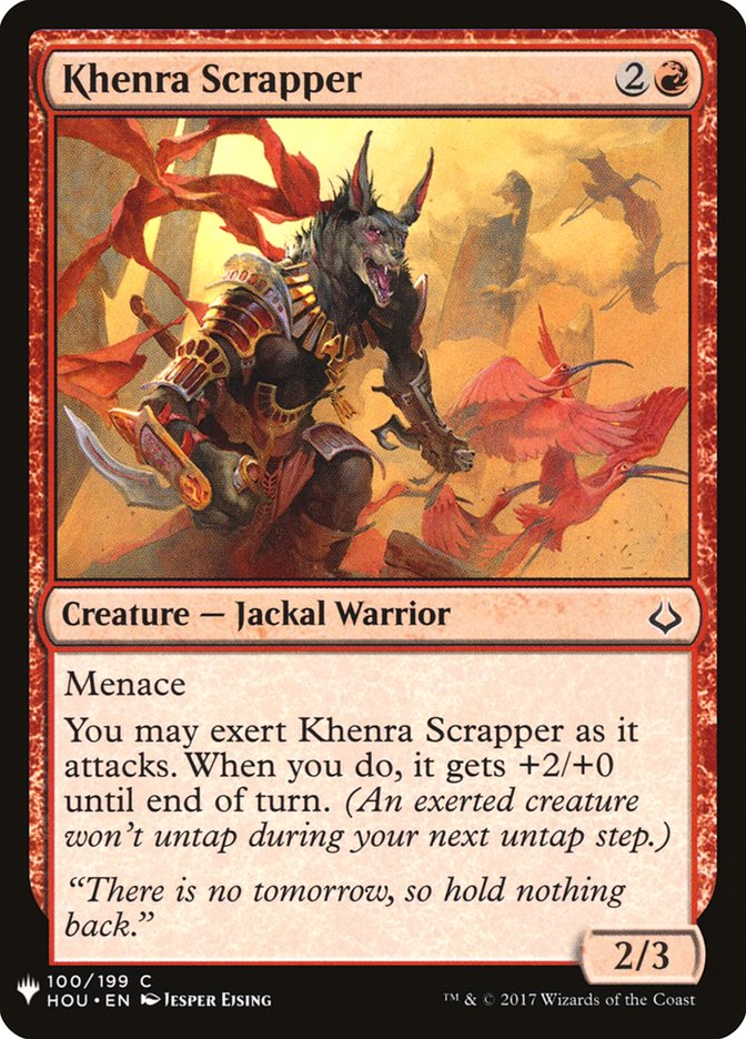 Khenra Scrapper [Mystery Booster] | GnG Games