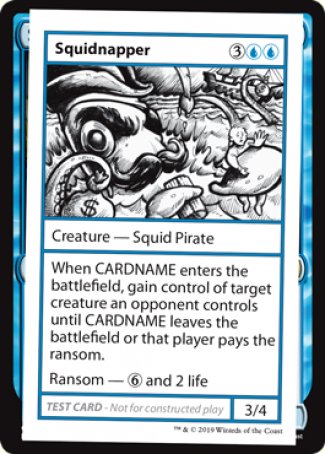 Squidnapper (2021 Edition) [Mystery Booster Playtest Cards] | GnG Games