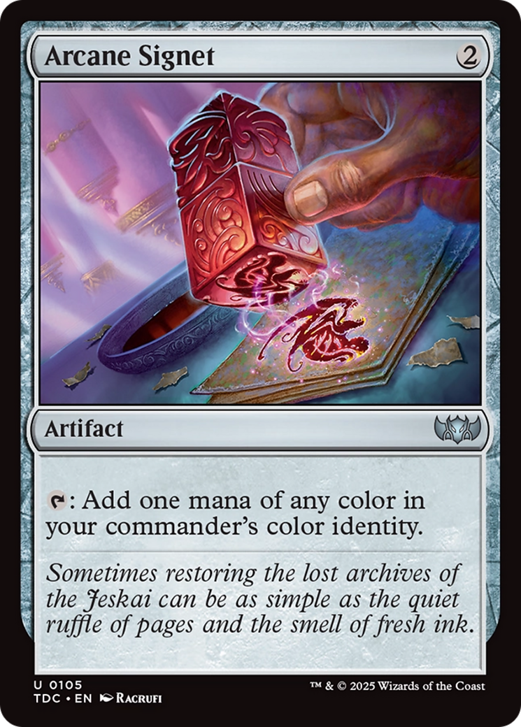 Arcane Signet [Tarkir: Dragonstorm Commander] | GnG Games