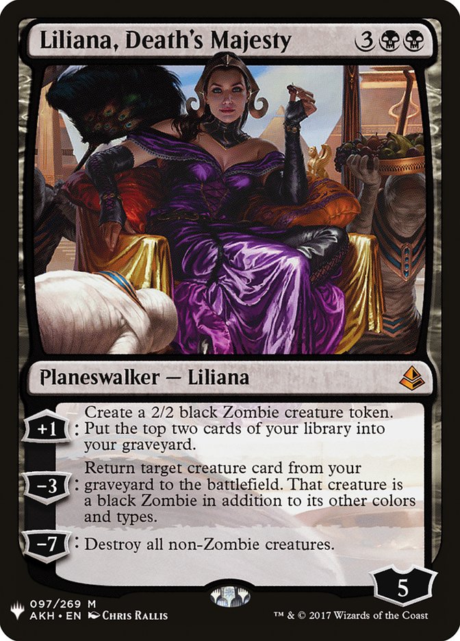 Liliana, Death's Majesty [The List] | GnG Games