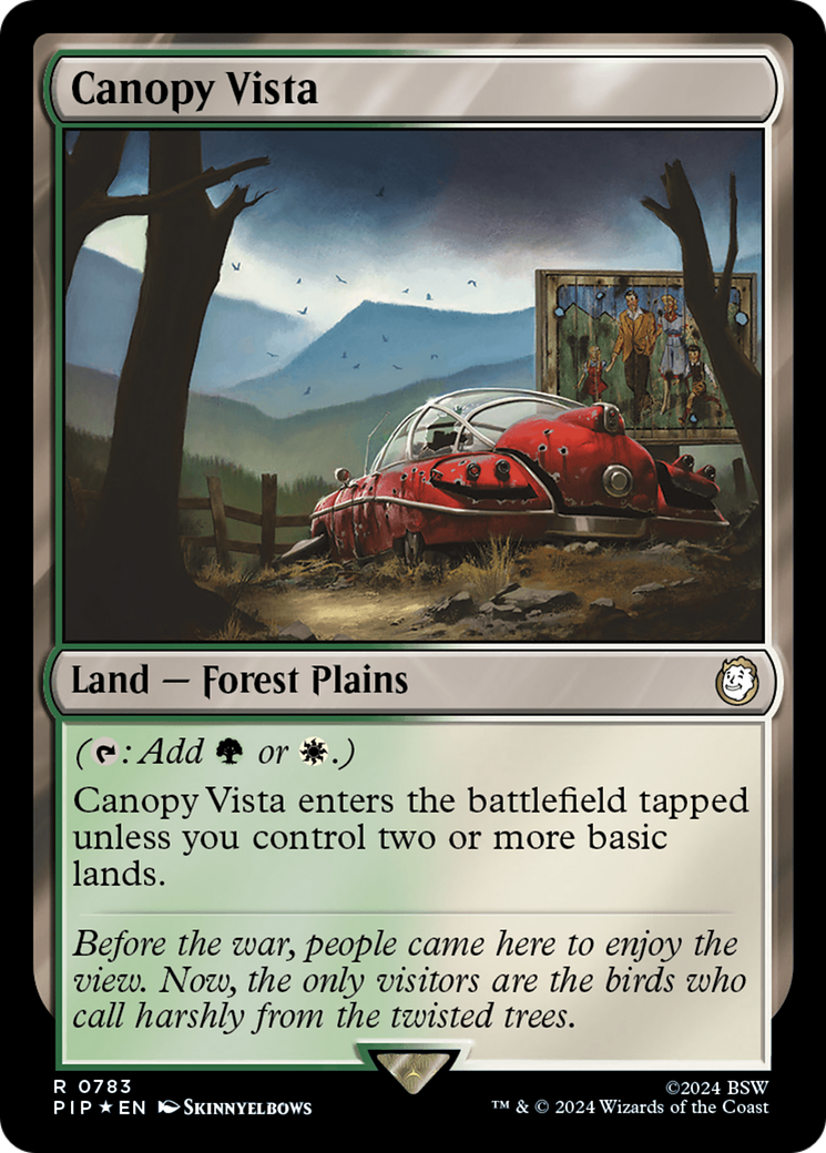 Canopy Vista (Surge Foil) [Fallout] | GnG Games