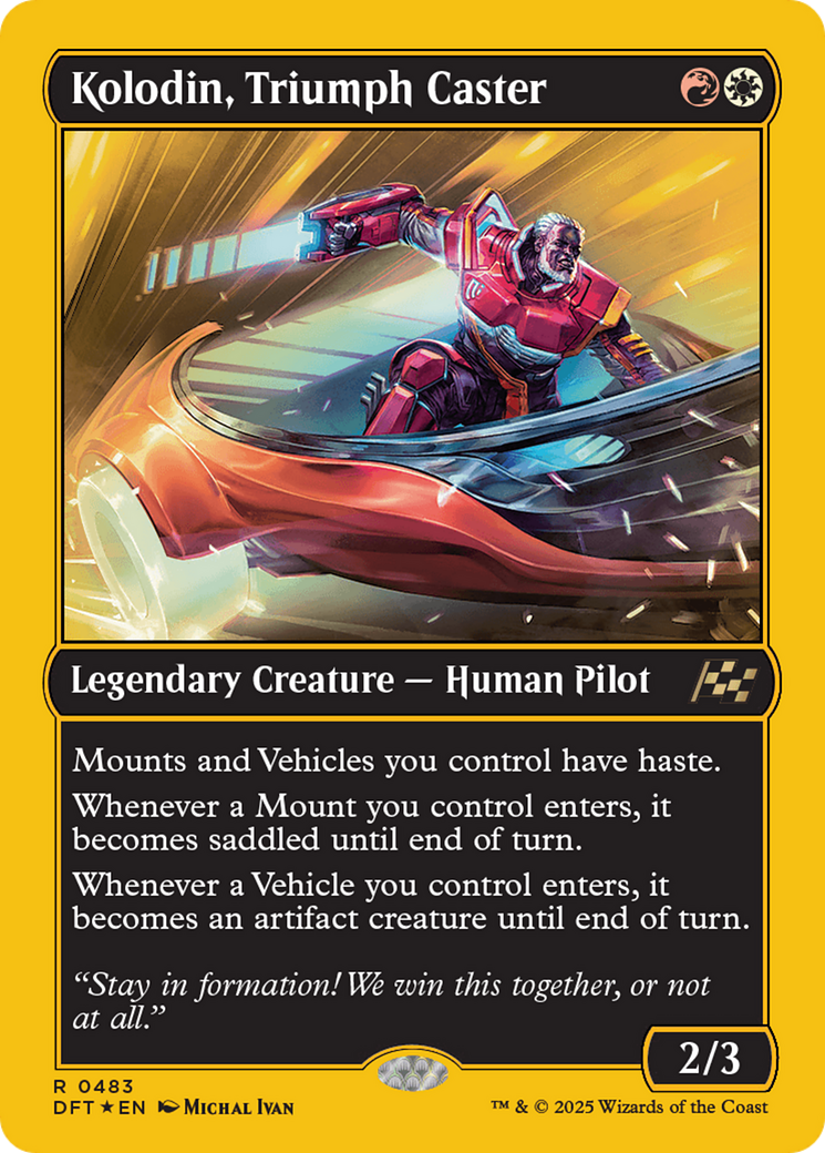 Kolodin, Triumph Caster (First-Place Foil) [Aetherdrift] | GnG Games