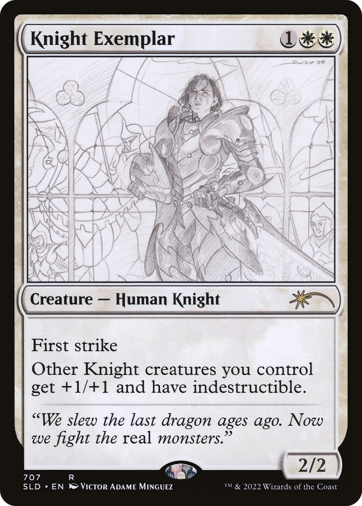 Knight Exemplar (707) [Secret Lair Drop Series] | GnG Games
