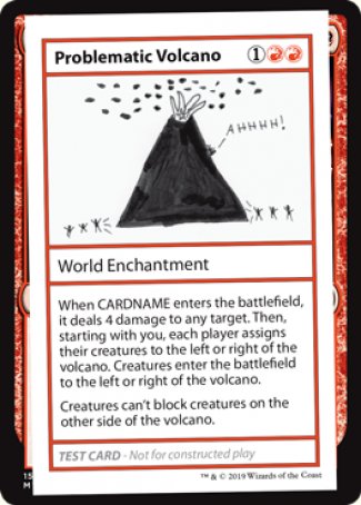 Problematic Volcano (2021 Edition) [Mystery Booster Playtest Cards] | GnG Games