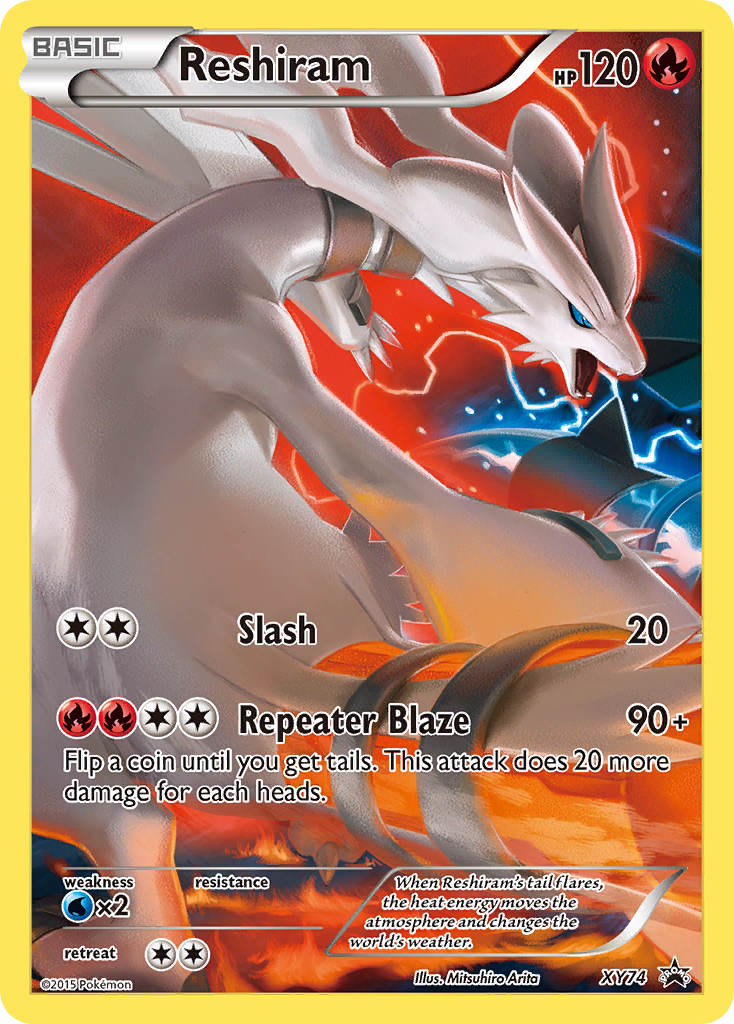 Reshiram (XY74) [XY: Black Star Promos] | GnG Games