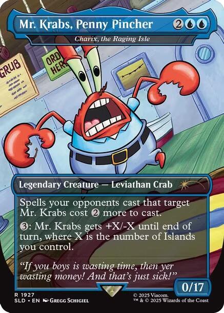 Mr. Krabs, Penny Pincher - Charix, the Raging Isle [Secret Lair Drop Series] | GnG Games