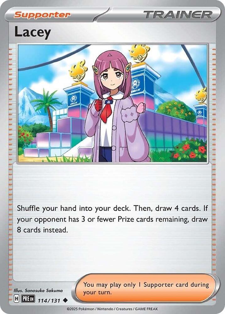 Lacey (114/131) [Scarlet & Violet: Prismatic Evolutions] | GnG Games