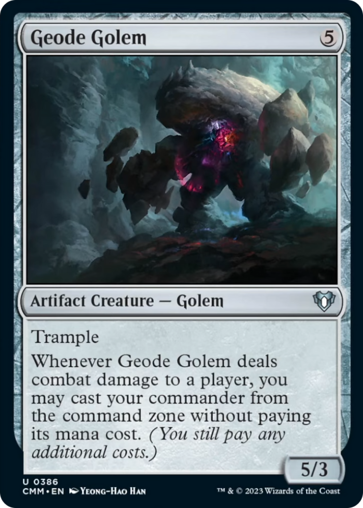 Geode Golem [Commander Masters] | GnG Games