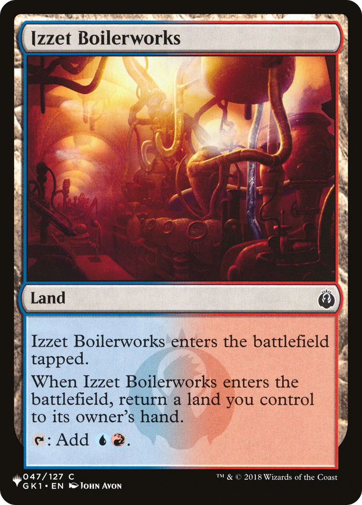 Izzet Boilerworks (GK1) [The List] | GnG Games