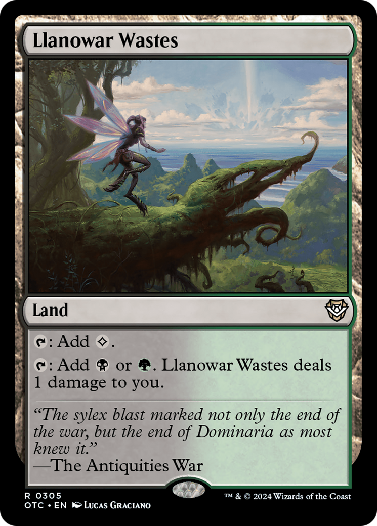 Llanowar Wastes [Outlaws of Thunder Junction Commander] | GnG Games