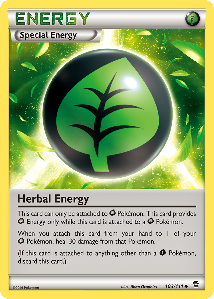 Herbal Energy (103/111) [XY: Furious Fists] | GnG Games