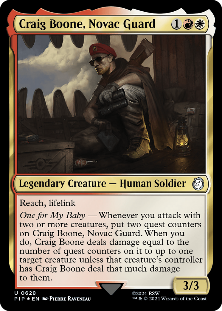 Craig Boone, Novac Guard (Surge Foil) [Fallout] | GnG Games