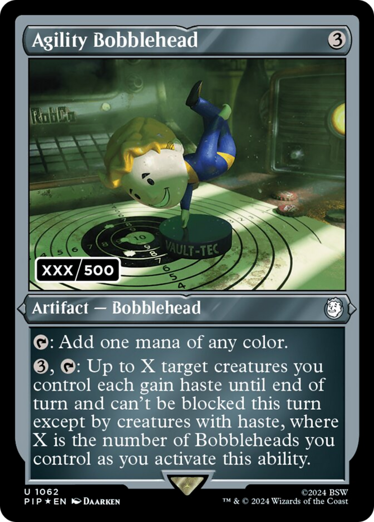 Agility Bobblehead (Serial Numbered) [Fallout] | GnG Games