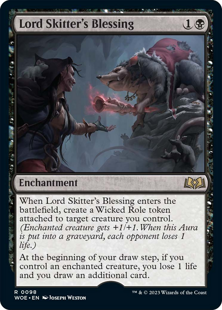 Lord Skitter's Blessing [Wilds of Eldraine] | GnG Games