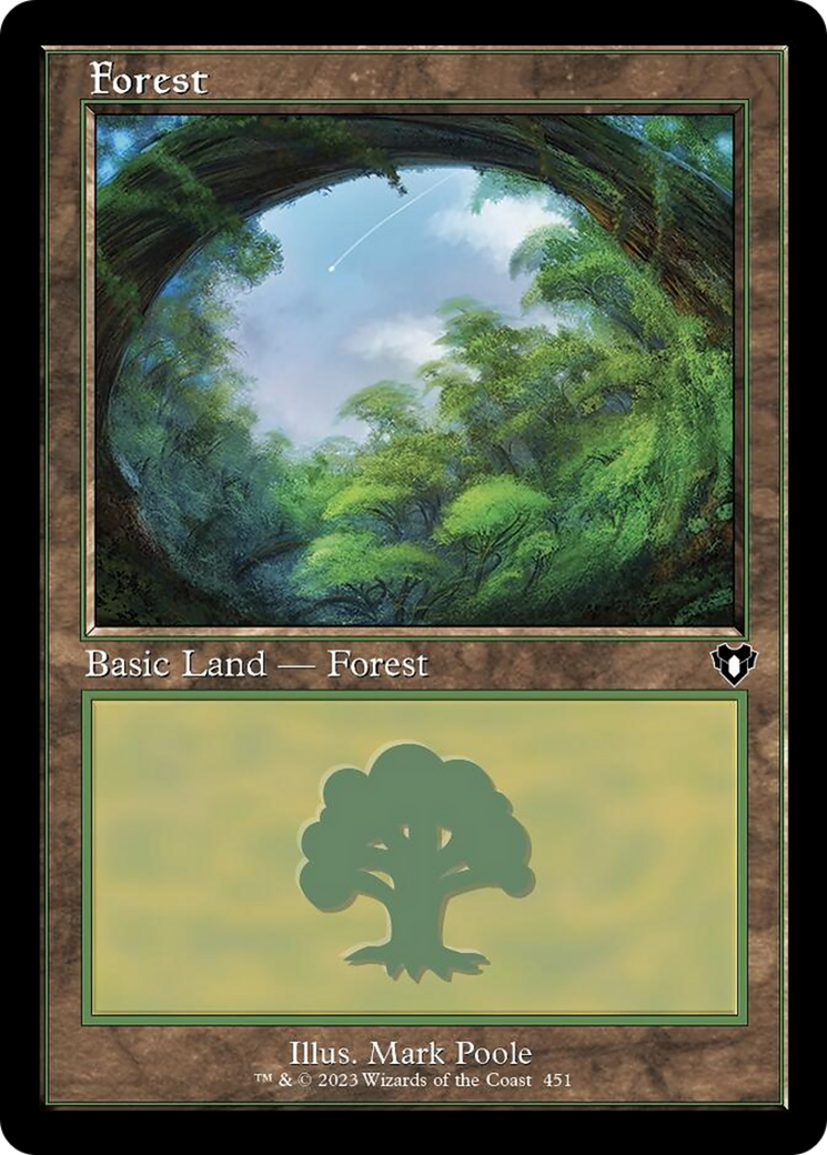 Forest (451) (Retro) [Commander Masters] | GnG Games