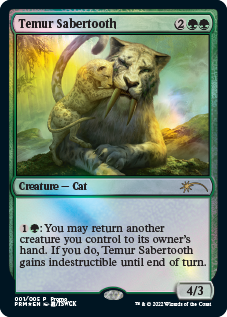 Temur Sabertooth [Year of the Tiger 2022] | GnG Games