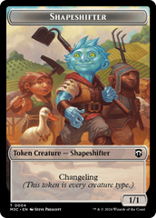 Shapeshifter (0004) // Copy Double-Sided Token [Modern Horizons 3 Commander Tokens] | GnG Games