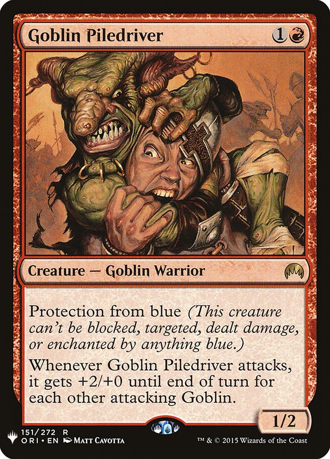 Goblin Piledriver [Mystery Booster] | GnG Games