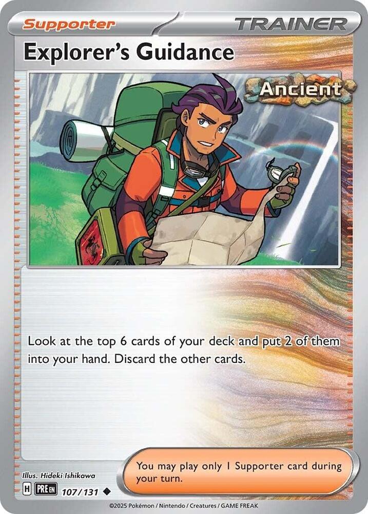 Explorer's Guidance (107/131) [Scarlet & Violet: Prismatic Evolutions] | GnG Games