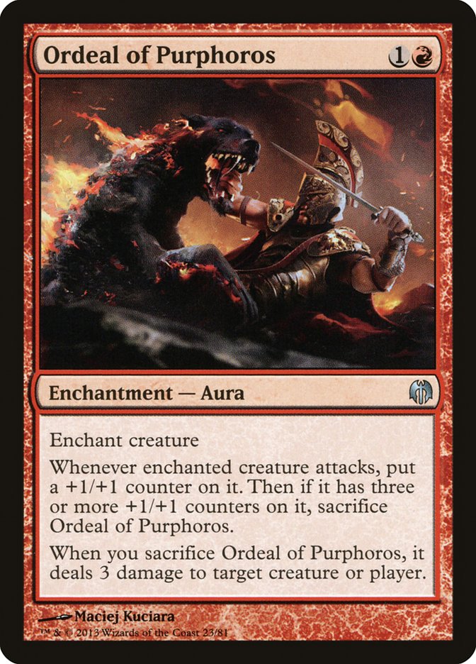 Ordeal of Purphoros [Duel Decks: Heroes vs. Monsters] | GnG Games