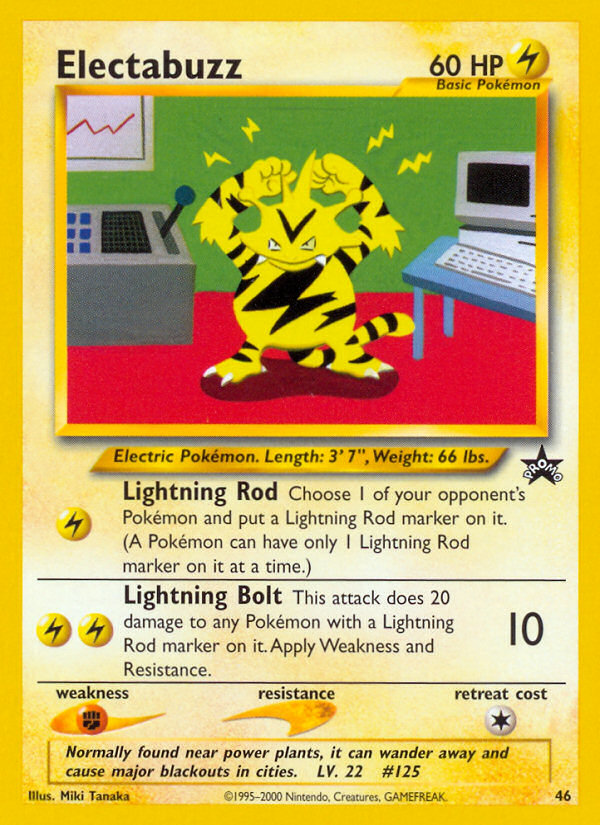 Electabuzz (46) [Wizards of the Coast: Black Star Promos] | GnG Games
