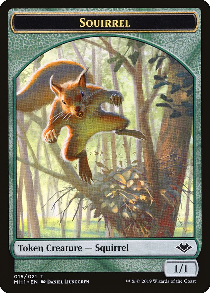 Illusion (005) // Squirrel (015) Double-Sided Token [Modern Horizons Tokens] | GnG Games