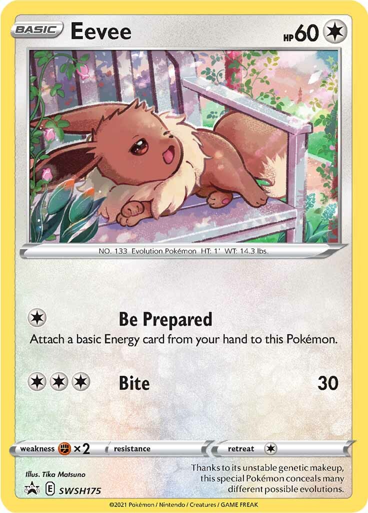 Eevee (SWSH175) [Sword & Shield: Black Star Promos] | GnG Games