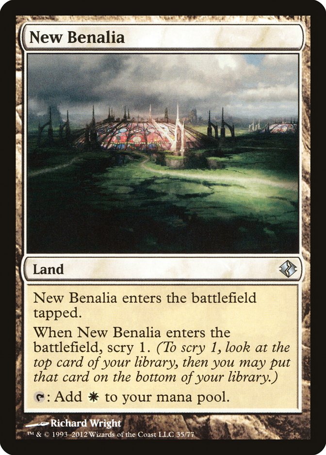 New Benalia [Duel Decks: Venser vs. Koth] | GnG Games