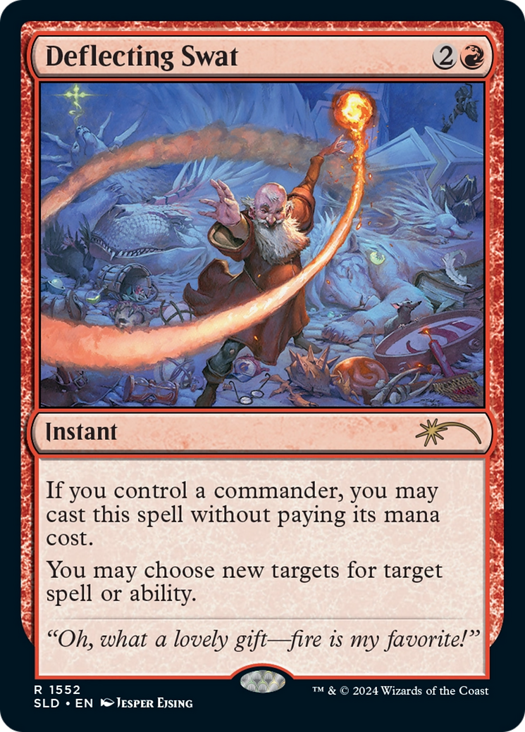 Deflecting Swat (Rainbow Foil) [Secret Lair Drop Series] | GnG Games