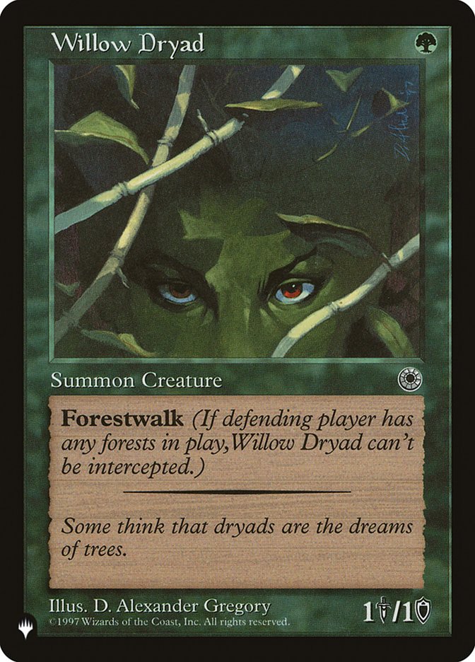 Willow Dryad [The List] | GnG Games